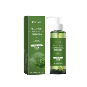 EELHOE Green Tea Makeup r Oil Gently s Makeup For Face, Eyes And Lips With Refreshing And Non-Tight Makeup r Oil