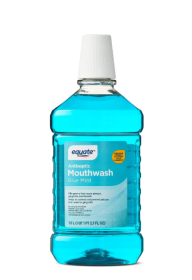 Equate Antiseptic Mouthwash, Blue Mint, 50.7 fl oz