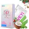 Teeth Whitening Strip 24-Treatment Kit: 48 strips, non-peroxide agent, enamel-safe green strips. Uses PAP for deep stain removal