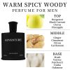 3.4fl Oz Men's Eau De Toilette Spray, Long-Lasting Perfume, Notes Of Bergamot, Black Currant, Pineapple Flavor, Perfect For Dating, Daily Life