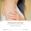 OceAura Persimmon Bath Soap Gentle Exfoliating Soft Moisturizing Hydrating Refreshing Cleansing Soap