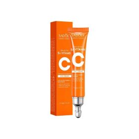 SADOER Vitamin C Eye Cream Anti Dark Circles Eyes Bags Remover Moisturizing Brightening Firming Skin Care Products for Eyes (Color: 1PCS)