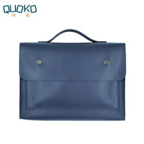 Laptop Bag 13.3 14 15.6 Inch Waterproof Notebook Case Sleeve For Macbook Air Pro Computer Shoulder Handbag Women Men Briefcase (Color: Blue, size: 13-inch)