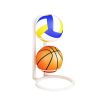 Indoor & Outdoor Basketball Storage Rack Volleyball Stand Holder