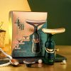3 In 1 Facial Lifting Device Neck Facial Eye Massage Face Slimmer EMS Beauty Skin Tightening Wrinkle Anti Aging Face Massager